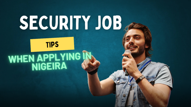 Security Job Tips